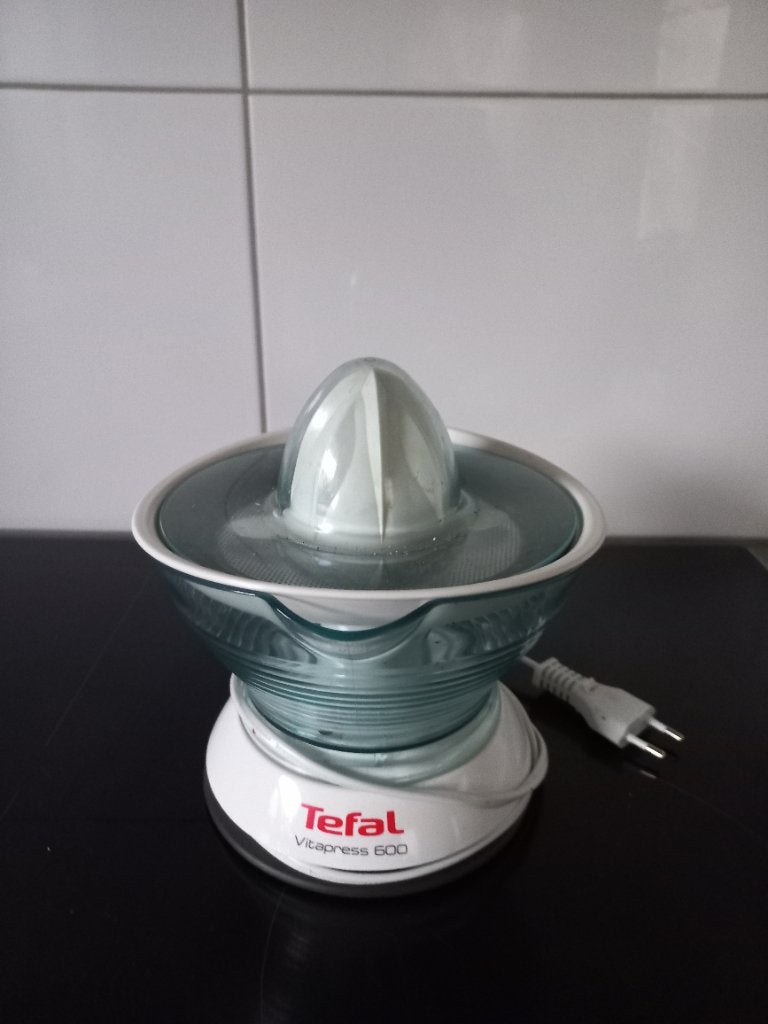 Vitapress Tefal, Ophalen, Zo goed als nieuw, Elektrisch, Citruspers