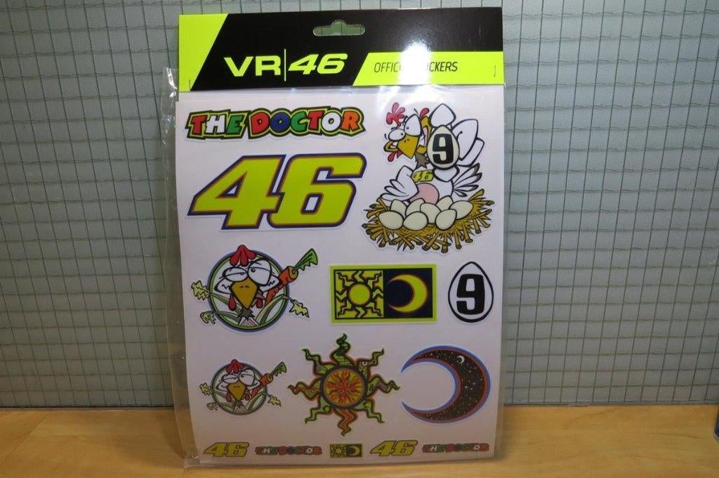Valentino Rossi large 2026 heritage sticker set, Motoren, Accessoires | Stickers, Ophalen of Verzenden, VR46 Racing A-parel S.R.L.