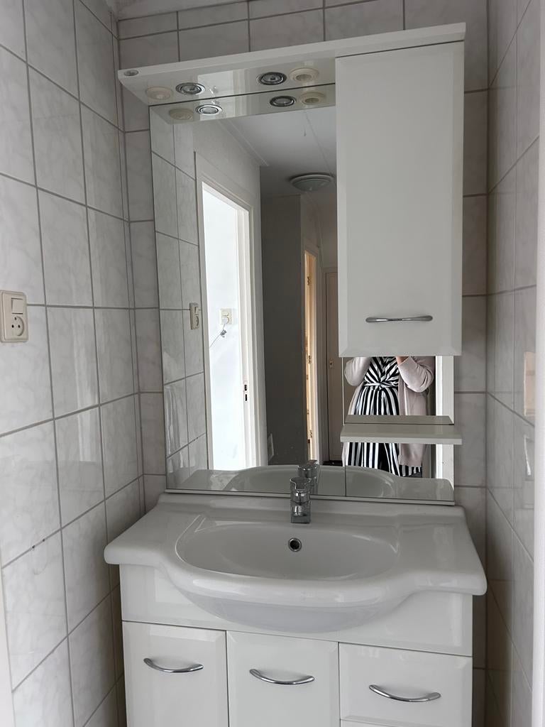 Badmeubel inclusief Grohe kraan per direct op te halen, Ophalen, Gebruikt, 50 tot 100 cm, Minder dan 100 cm