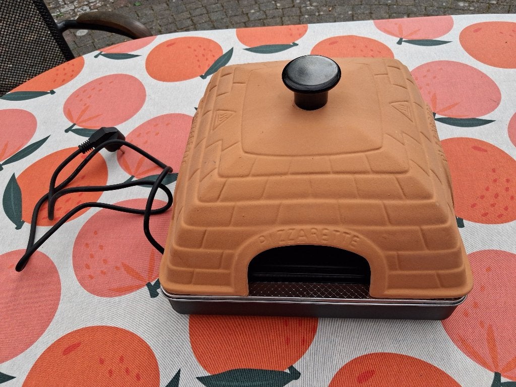 Electrische pizza oven 4 persoons, Witgoed en Apparatuur, Gourmetstellen, Ophalen, Zo goed als nieuw, 4 t/m 7 personen