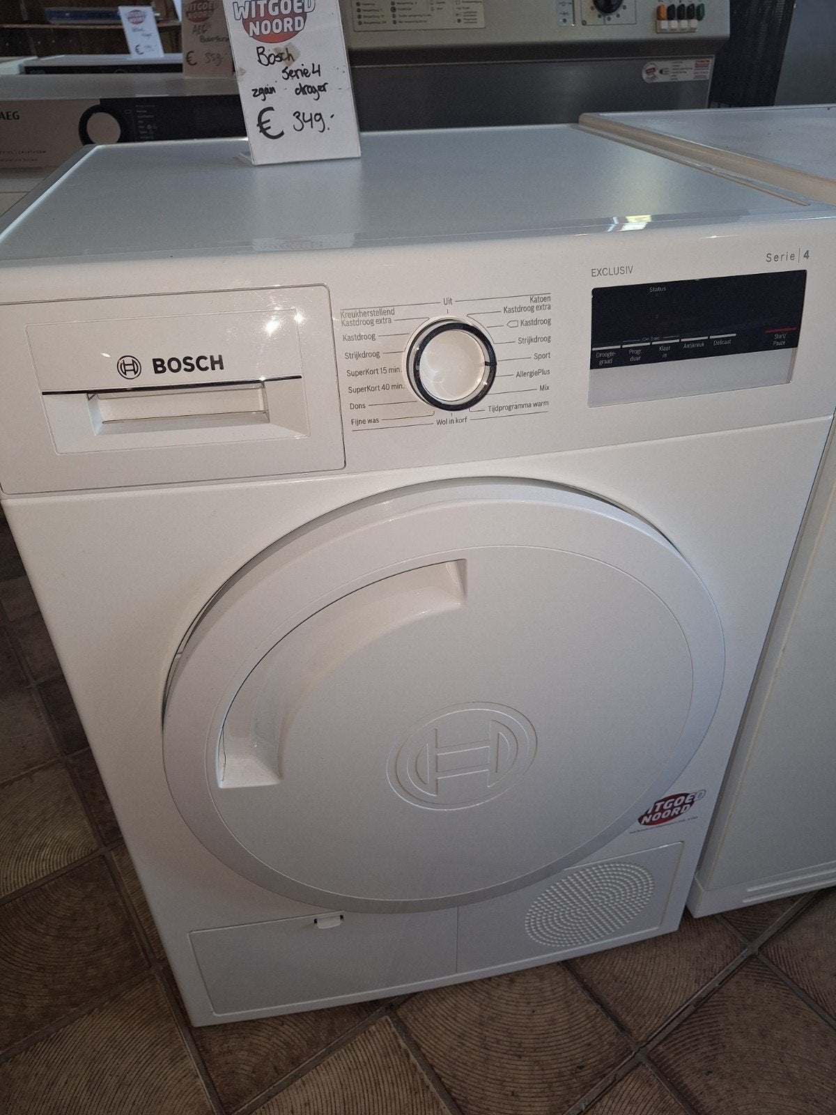 Volop drogers refurbished en met garantie., Witgoed en Apparatuur, 6 tot 8 kg, Refurbished, Ophalen of Verzenden, Voorlader
