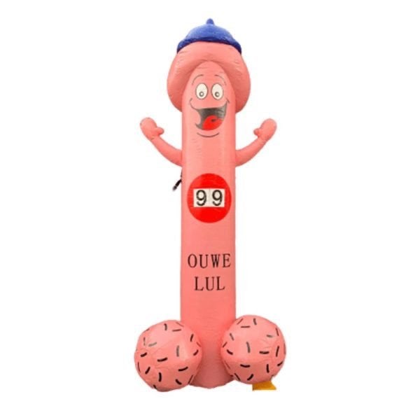 abraham ouwe lul xxl opblaasbaar blikvanger te huur, Ophalen, Zo goed als nieuw, Abraham of Sarah