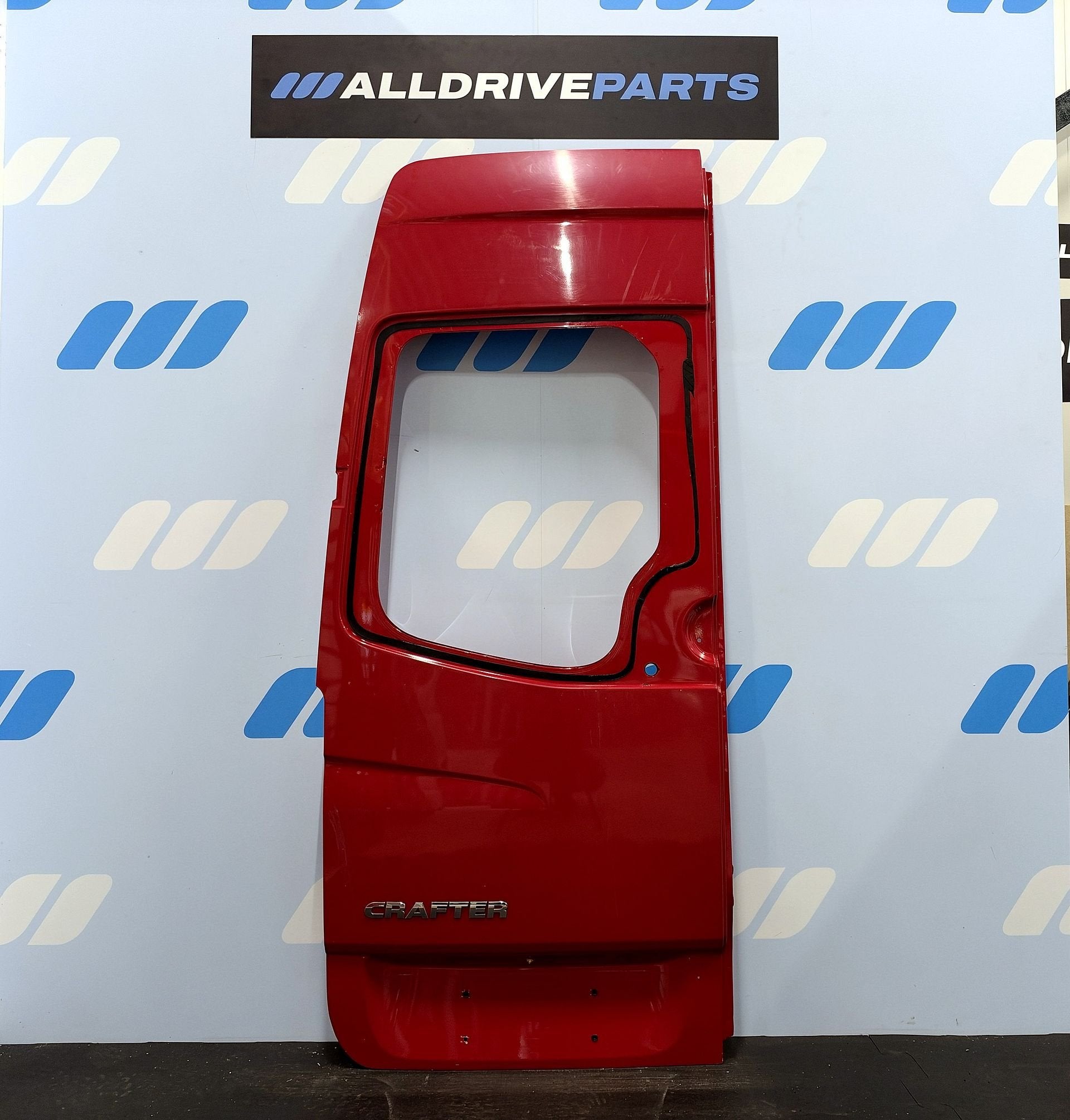 Volkswagen Crafter achterdeur links H2 rood 2006-2015, Gebruikt, -, Ophalen of Verzenden, Achter