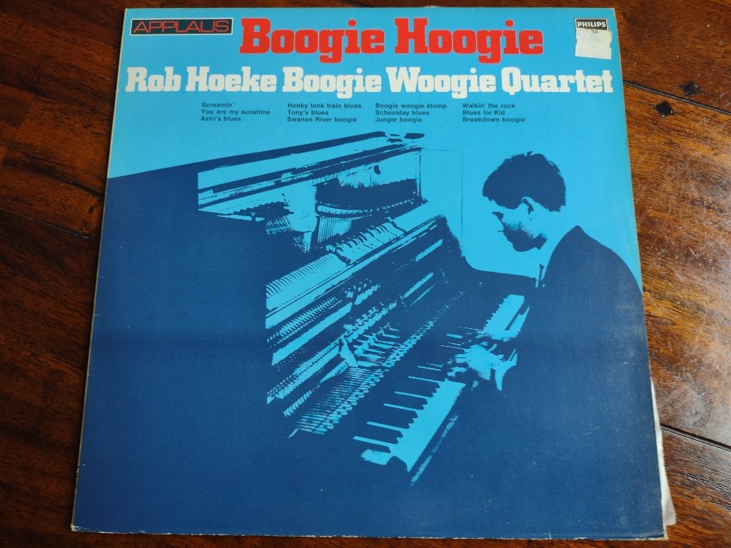 LP - Rob Hoeke Boogie Woogie Quartet - Boogie Hoogie, Ophalen of Verzenden, Zo goed als nieuw, Blues, LP