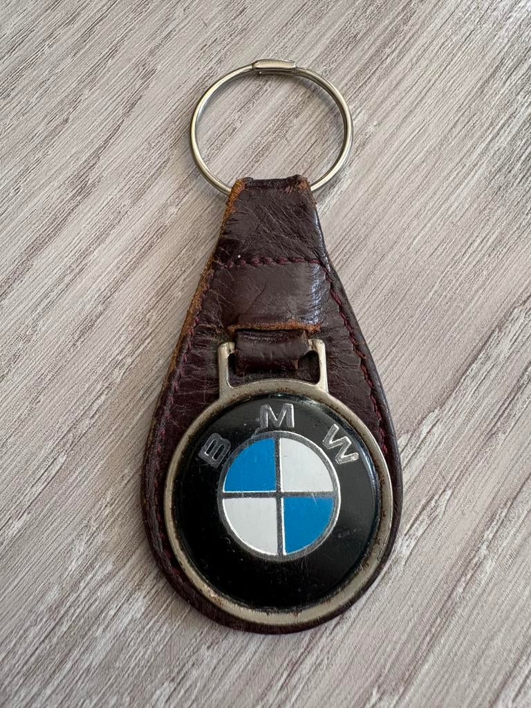 Unieke Vintage BMW Sleutelhanger (Marion/Rosier BV) jaren 70, Ophalen of Verzenden, Gebruikt, Merk