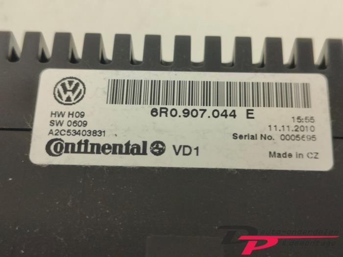 Kachel Bedieningspaneel van een Volkswagen Polo, Gebruikt, -, Volkswagen, -