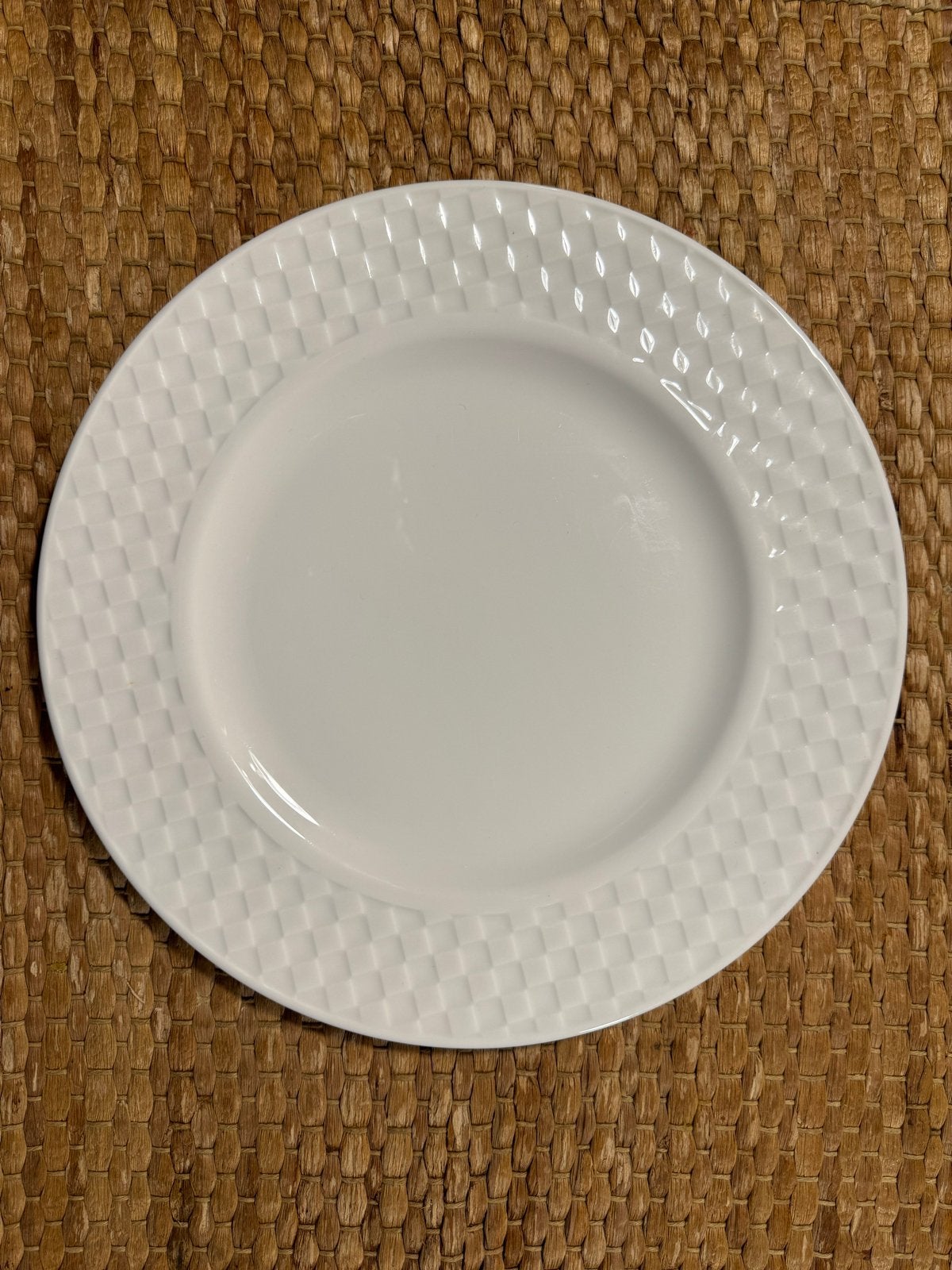 Wedgwood Night and Day dinerBord - Ruitpatroon, Ophalen of Verzenden, Zo goed als nieuw, Bord(en), Modern