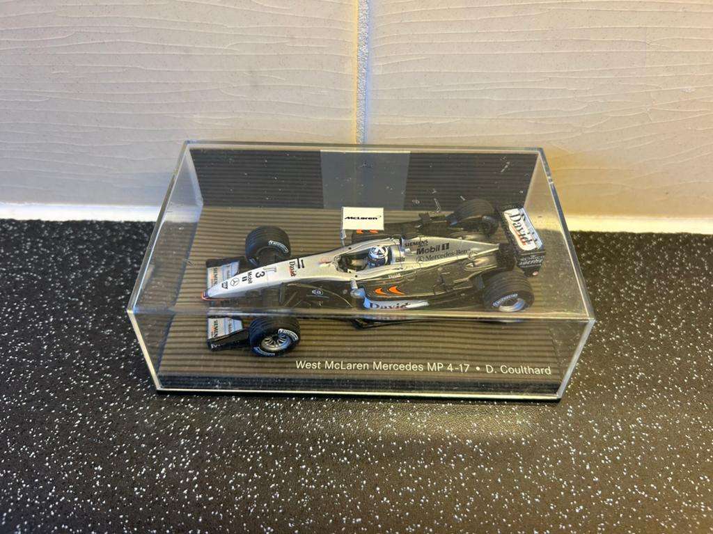 Minichamps 1:43, Formule 1, Mercedes Benz museum verpakking, Hobby en Vrije tijd, Modelauto's | 1:43, Ophalen of Verzenden, Zo goed als nieuw
