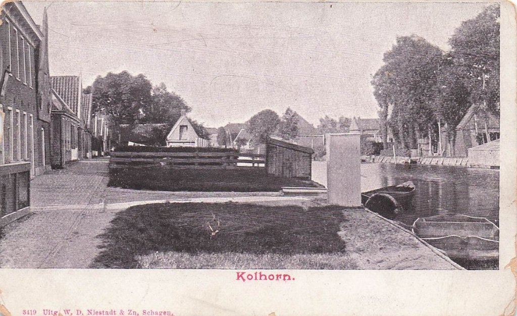 703-192-031 Kolhorn, Verzenden, Voor 1920, Noord-Holland