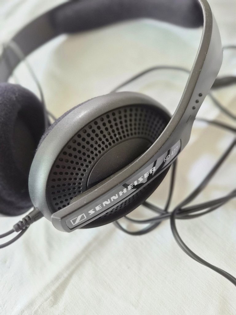Sennheiser HD 477 open stereo hoofdtelefoon, Audio, Tv en Foto, Koptelefoons, Ophalen, Gebruikt, Sennheiser, Over-ear