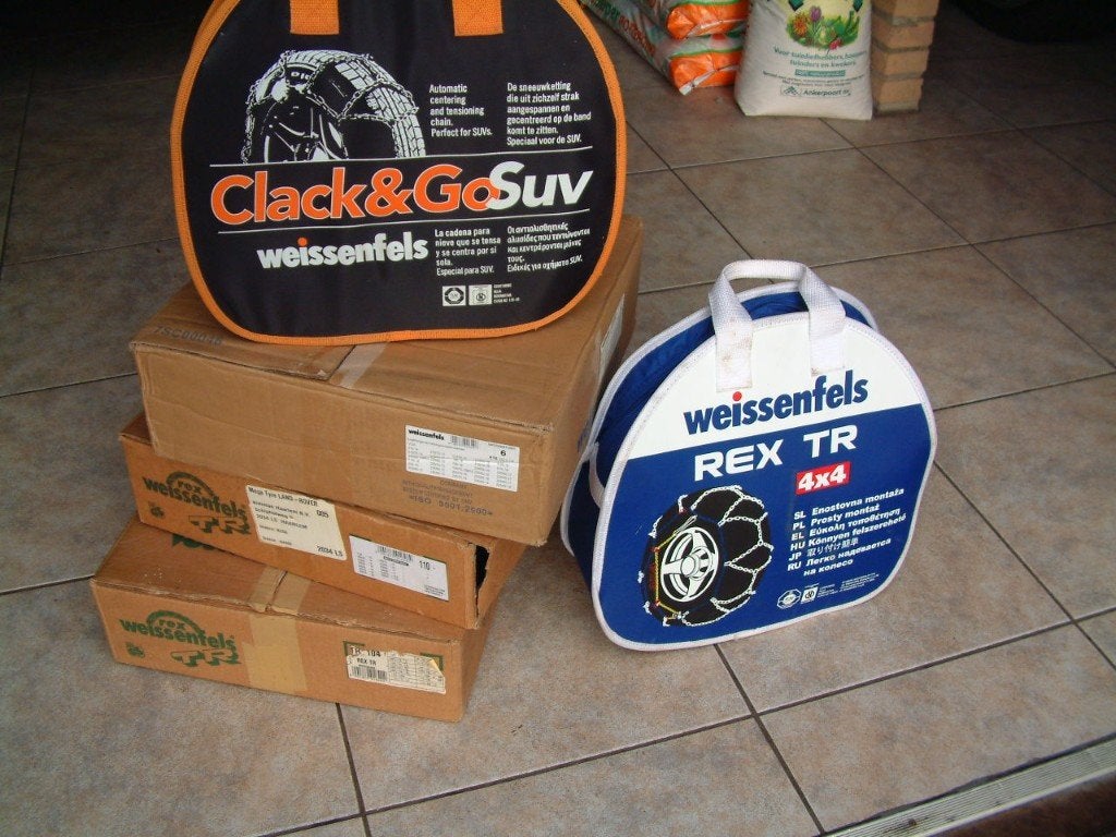 Weissenfels RTS SUV Clack en Go sneeuwkettingen, Ophalen of Verzenden, Nieuw