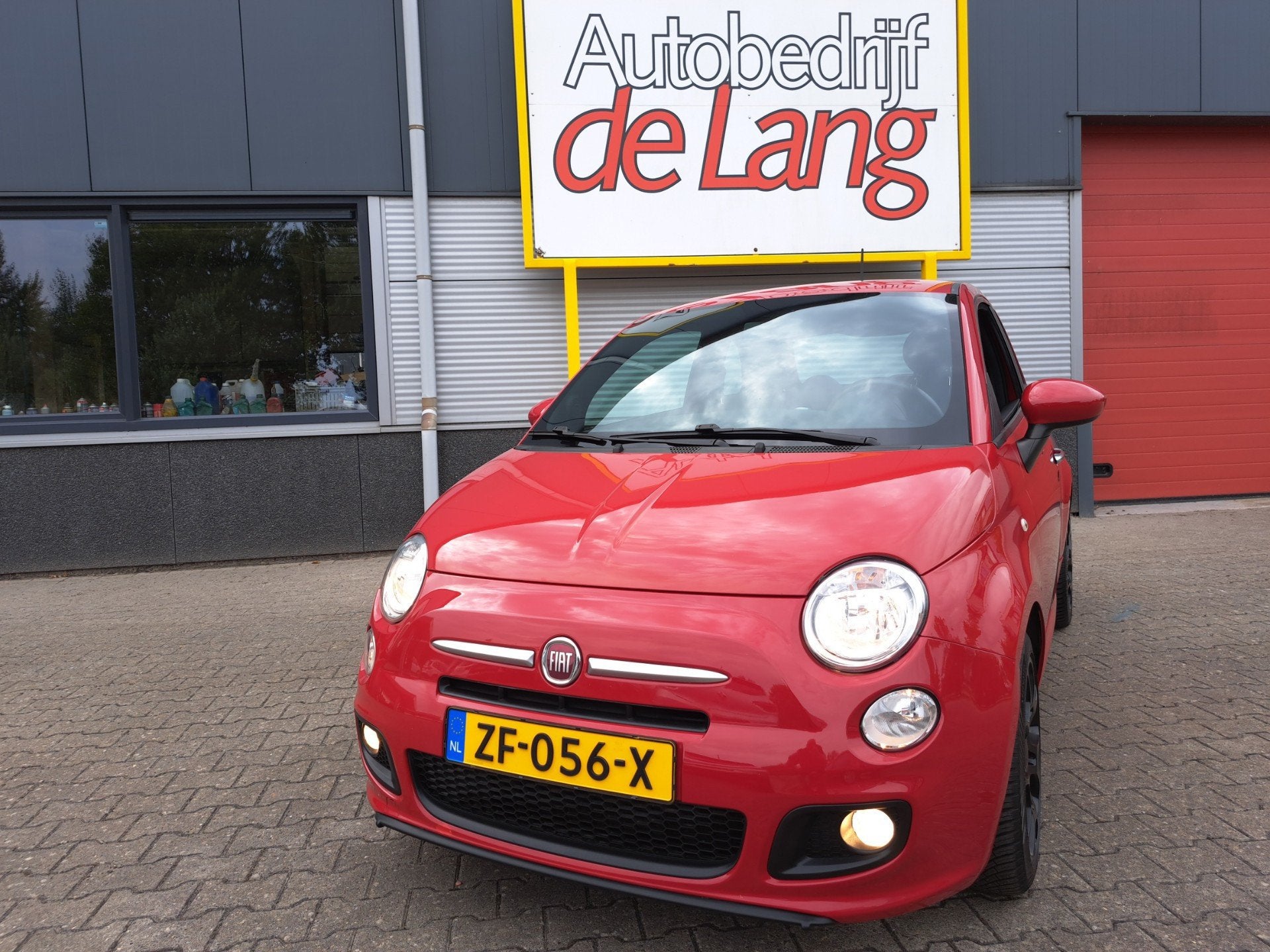 Fiat 500 S 1.2 Lounge 4cilinder mooie uitv. weinig km! nw. d, Auto's, Voorwielaandrijving, Gebruikt, 4 cilinders, 840 kg