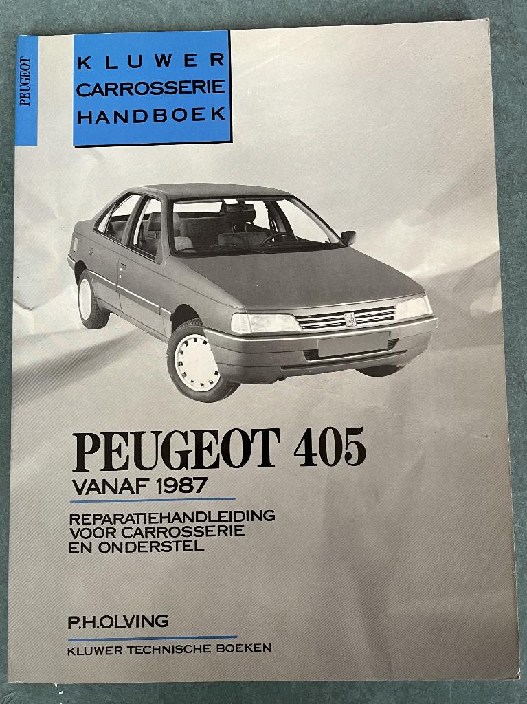 carrosserie handboek Peugeot 405, Verzenden