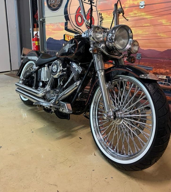 Harley-Davidson Chopper - Unieke Custom Build, Motoren, Motoren | Harley-Davidson, Chopper, Gebruikt, Particulier, Handgeschakeld