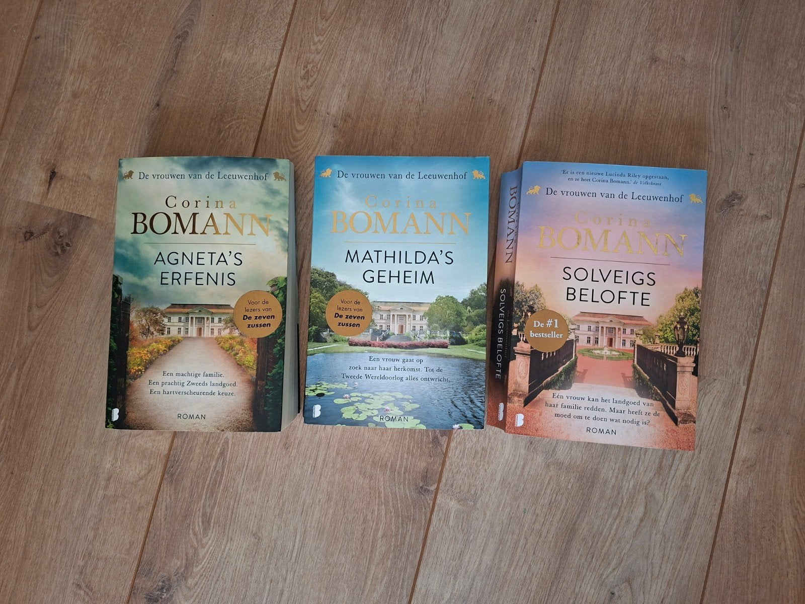 Boekenserie Vrouwen van de Leeuwenhof, Ophalen