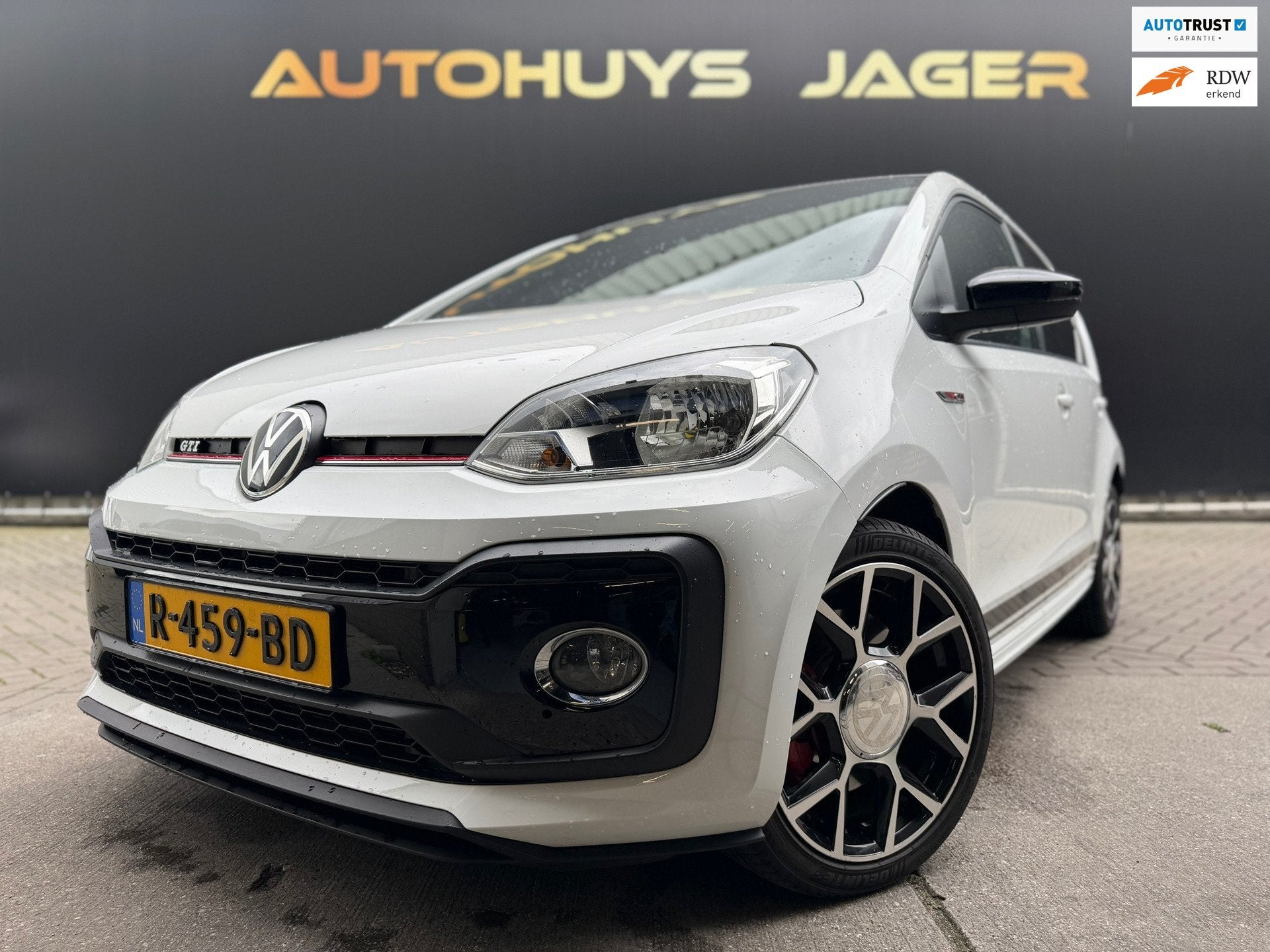 Volkswagen Up! 1.0 TSI GTI Cruise Camera ParkSensor Stoel.Ve, Stof, 4 stoelen, 116 pk, Wit