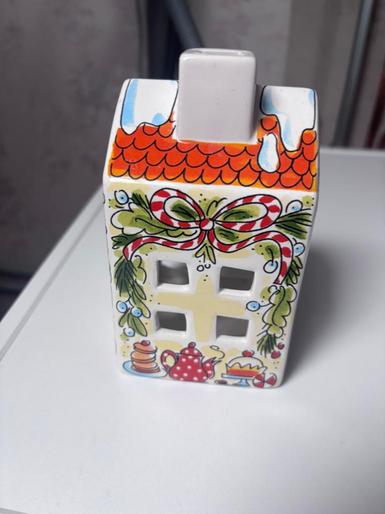 Kersthuisje blond amsterdam., Huis en Inrichting, Keuken | Servies, Ophalen, Aardewerk, Blond Amsterdam