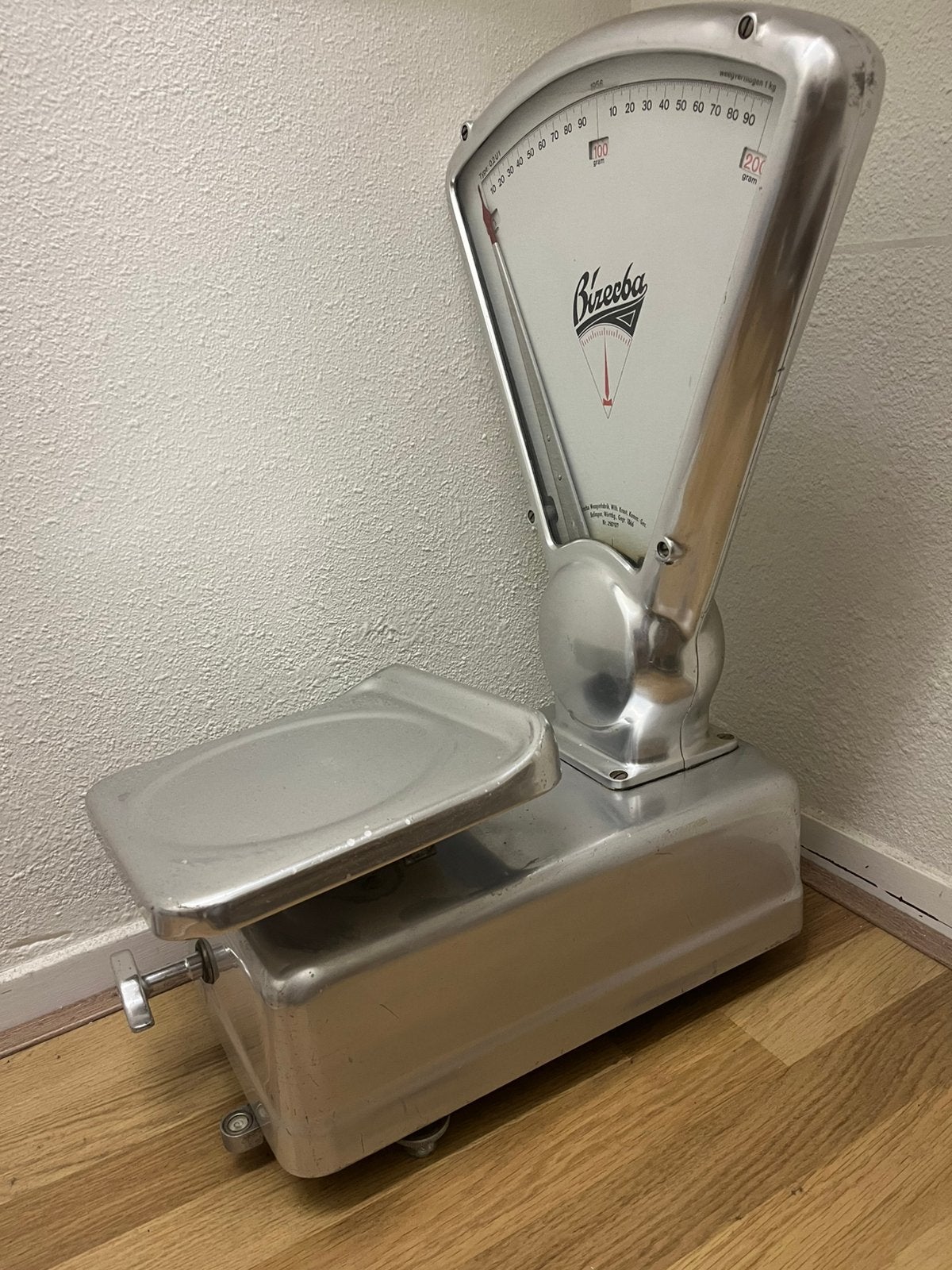 Vintage Bizerba weegschaal, Ophalen, Gebruikt, Keukenweegschaal, Minder dan 10 kg