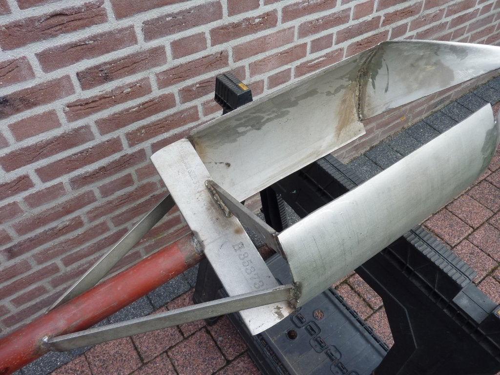 palen boor  groot type  240 mm rond R.V.S staal, Ophalen, Zo goed als nieuw, Overige typen