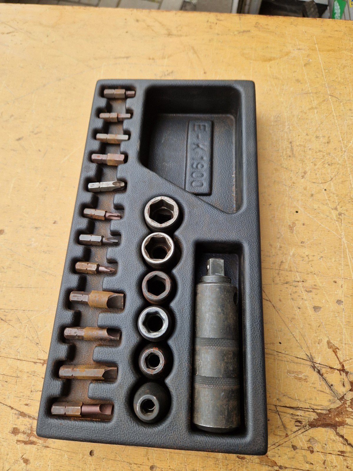 Gedore slagset in module, Auto diversen, Autogereedschap, Ophalen of Verzenden, Gebruikt