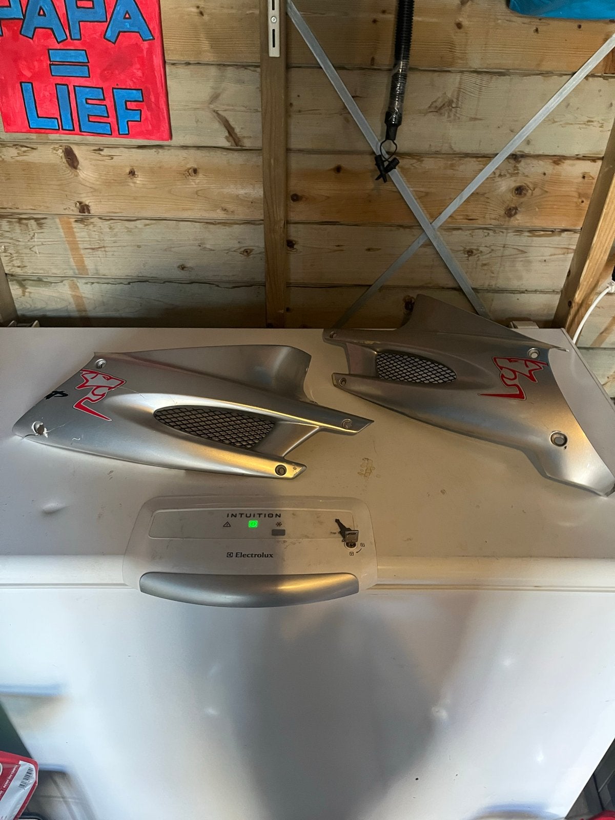 Zijkappen Peugeot Speedfight 2 - Gebruikt, Ophalen, Gebruikt, Kap, Peugeot