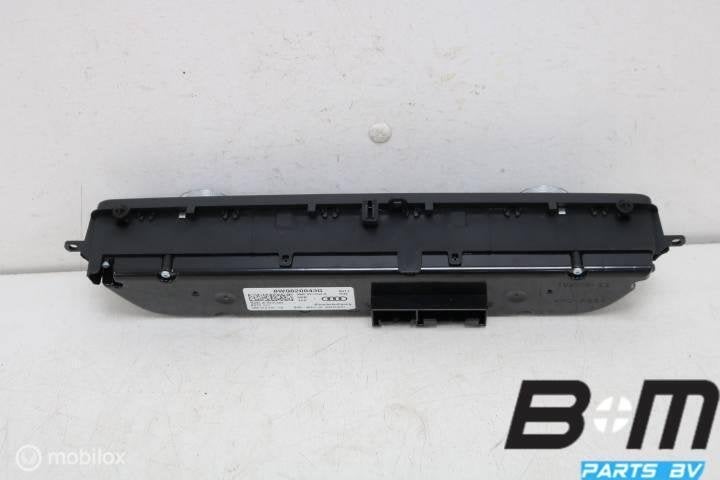 Clima unit / kachelbediening Audi A4 8W Limo 8W0820043G, Gebruikt