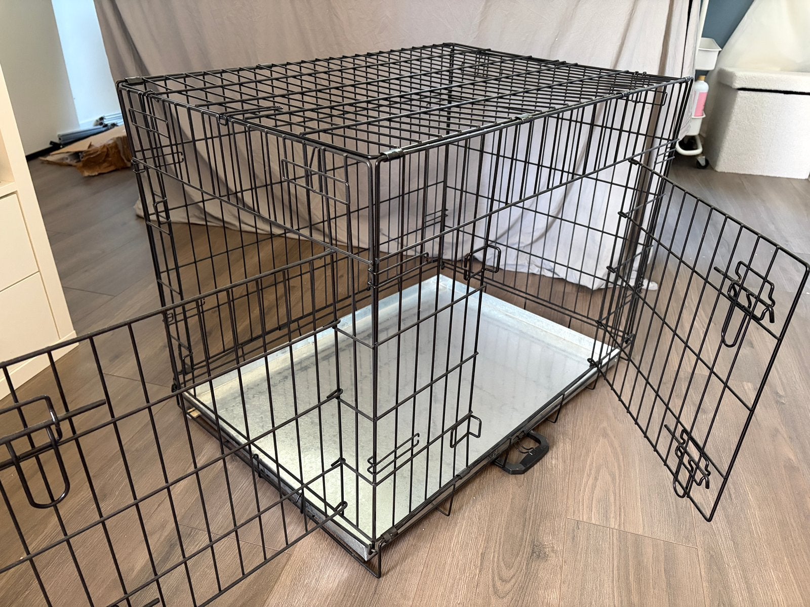 Opklapbare bench 75x52 cm , 59 cm hoog., Ophalen, Zo goed als nieuw