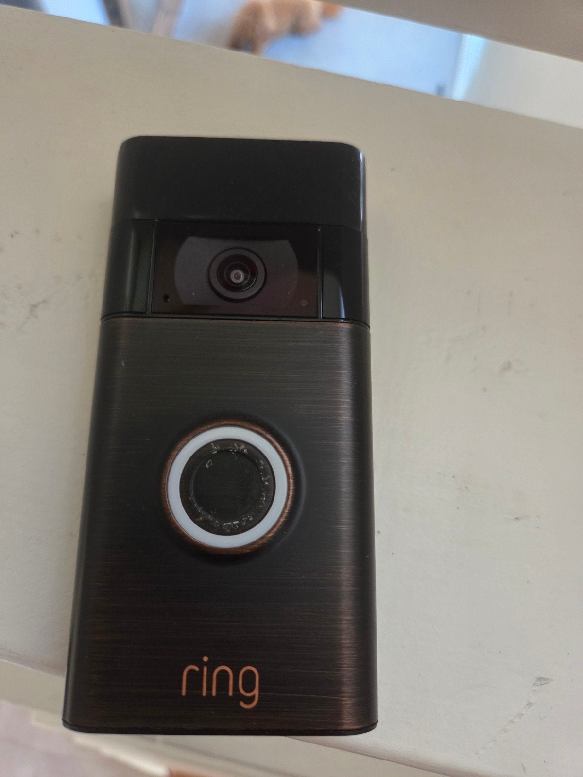 Ring Video Deurbel (2e generatie) met Chime, Huis en Inrichting, Deurbellen, Ophalen of Verzenden, Bewegingsdetectiesensor, Zo goed als nieuw