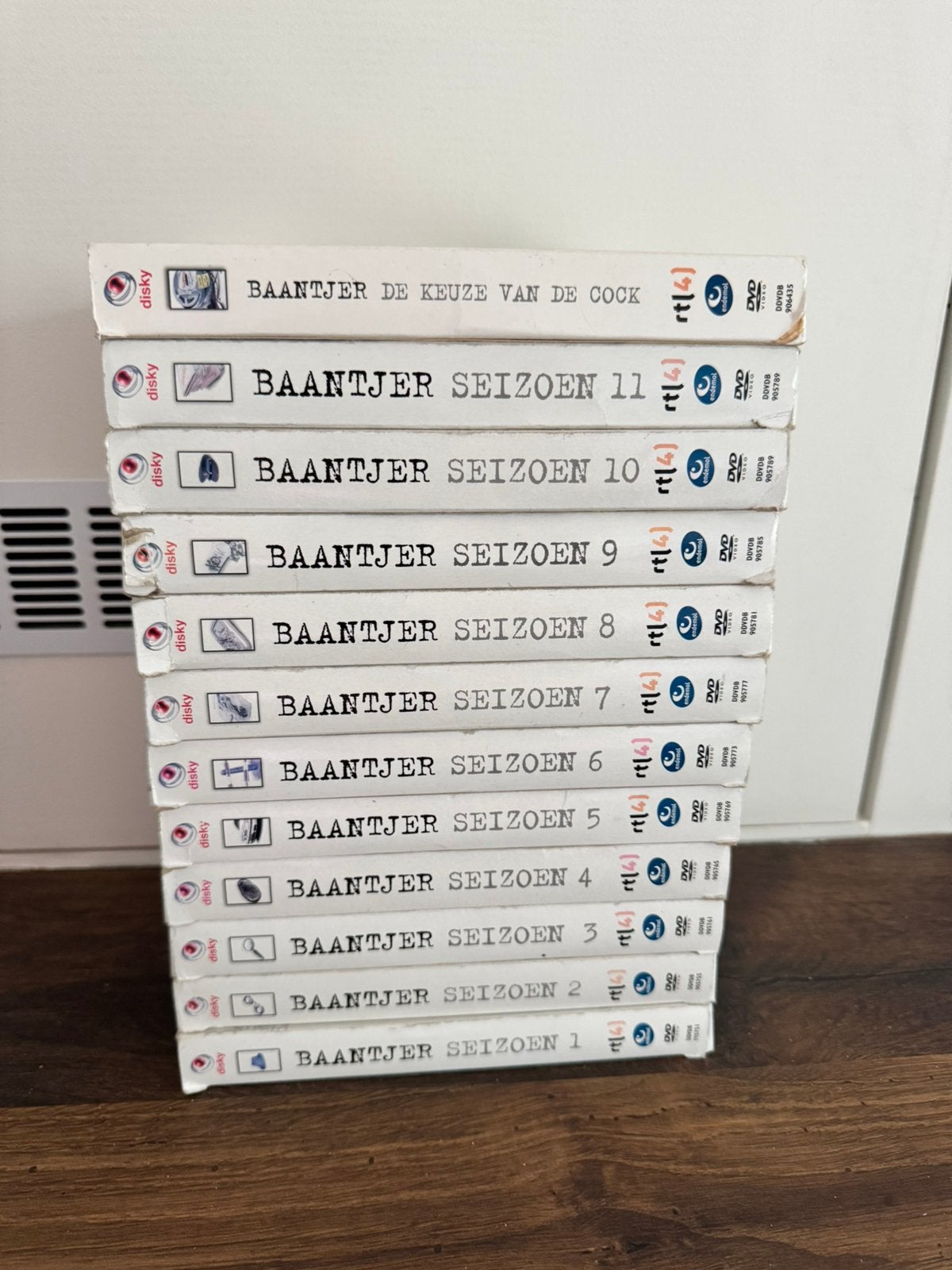 Baantjer dvd alle seizoenen en keuze van de cock, Vanaf 12 jaar, Ophalen, Gebruikt, Oorlog of Misdaad