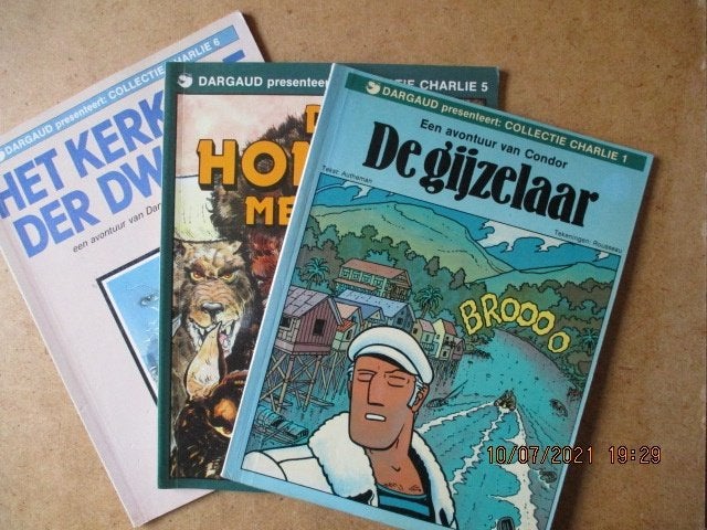 adv5012 collectie charlie, Eén stripboek, Ophalen, Gelezen