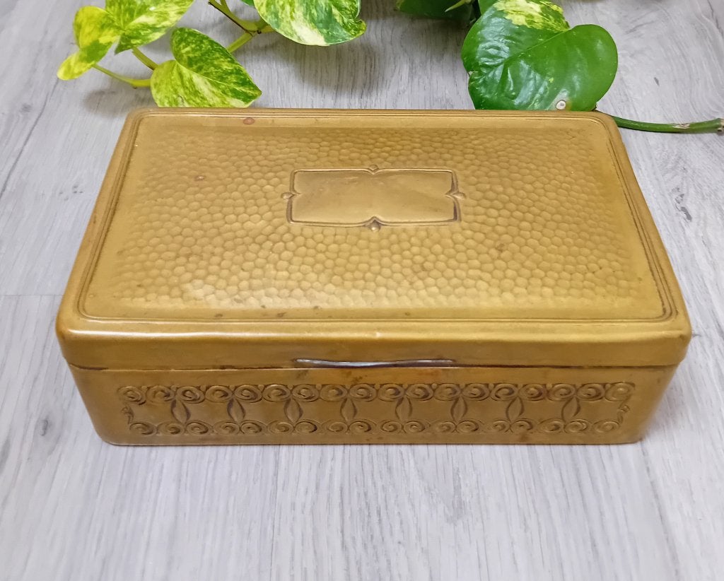 art nouveau sigarenblik/doos Daalderop, made in holland (2), Verzamelen, Blikken, Verzenden, Overige