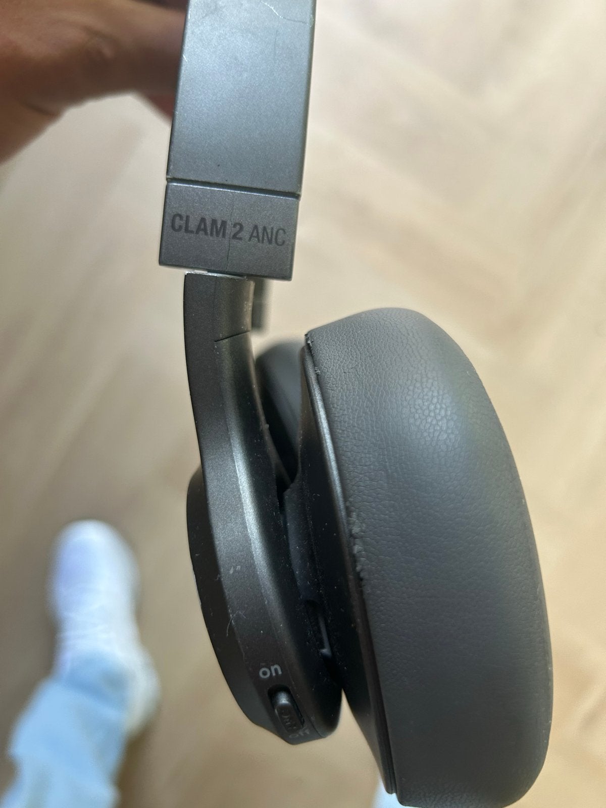 Fresh 'n Rebel Clam 2 ANC koptelefoon - Grijs, Bluetooth, Ophalen of Verzenden, Zo goed als nieuw, Over-ear
