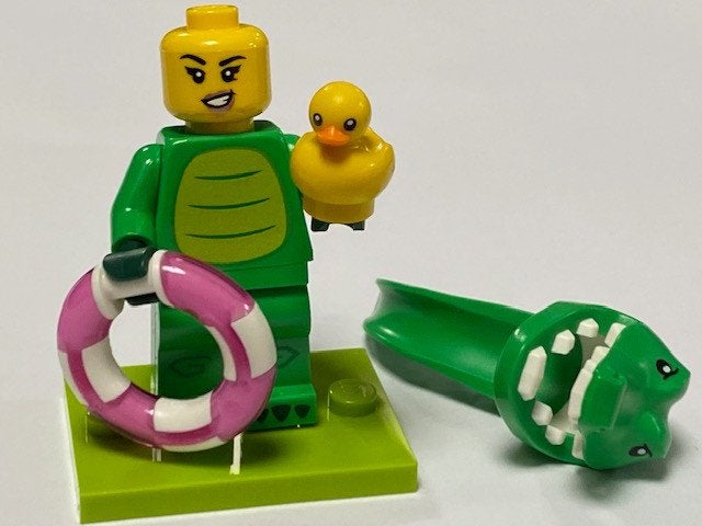 Lego Series 28 col28-8 Crocodile Costume Fan, Lego, Nieuw, Ophalen of Verzenden, Minifiguren serie