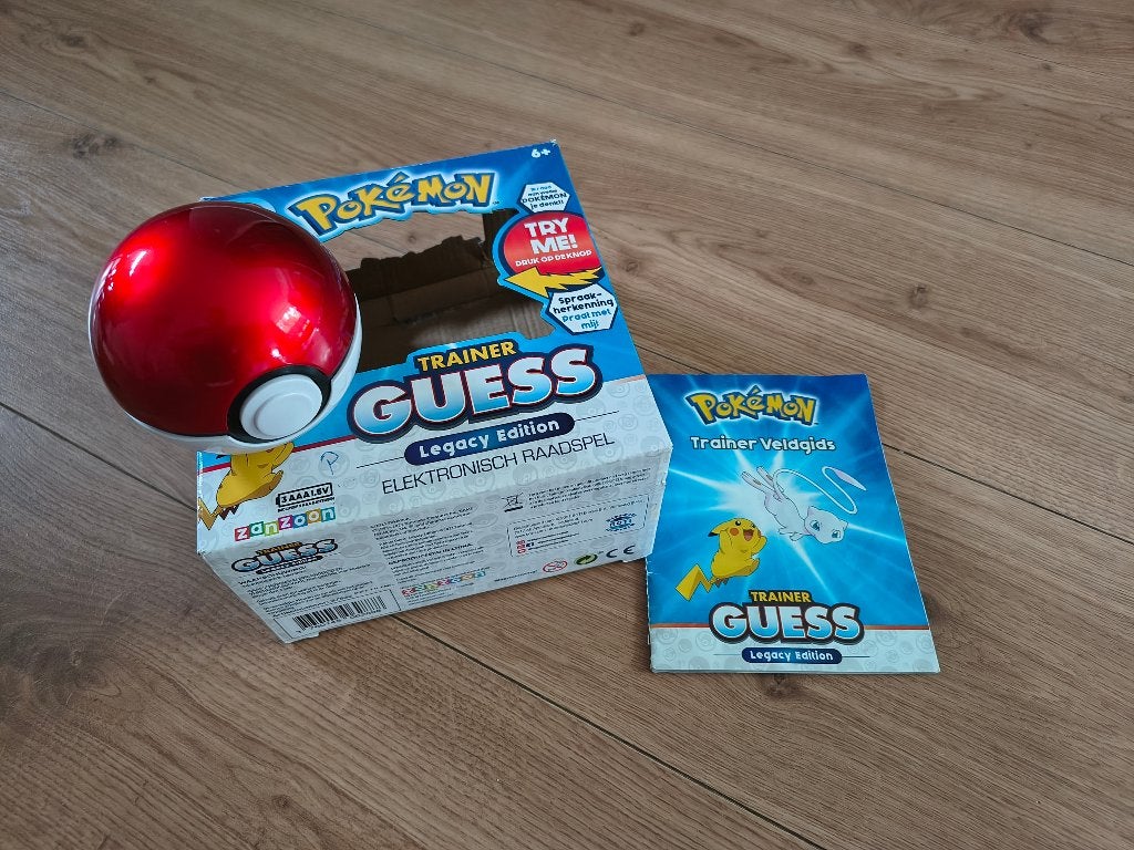 Pokémon guess trainer, Ophalen of Verzenden, Gebruikt, Jongen of Meisje