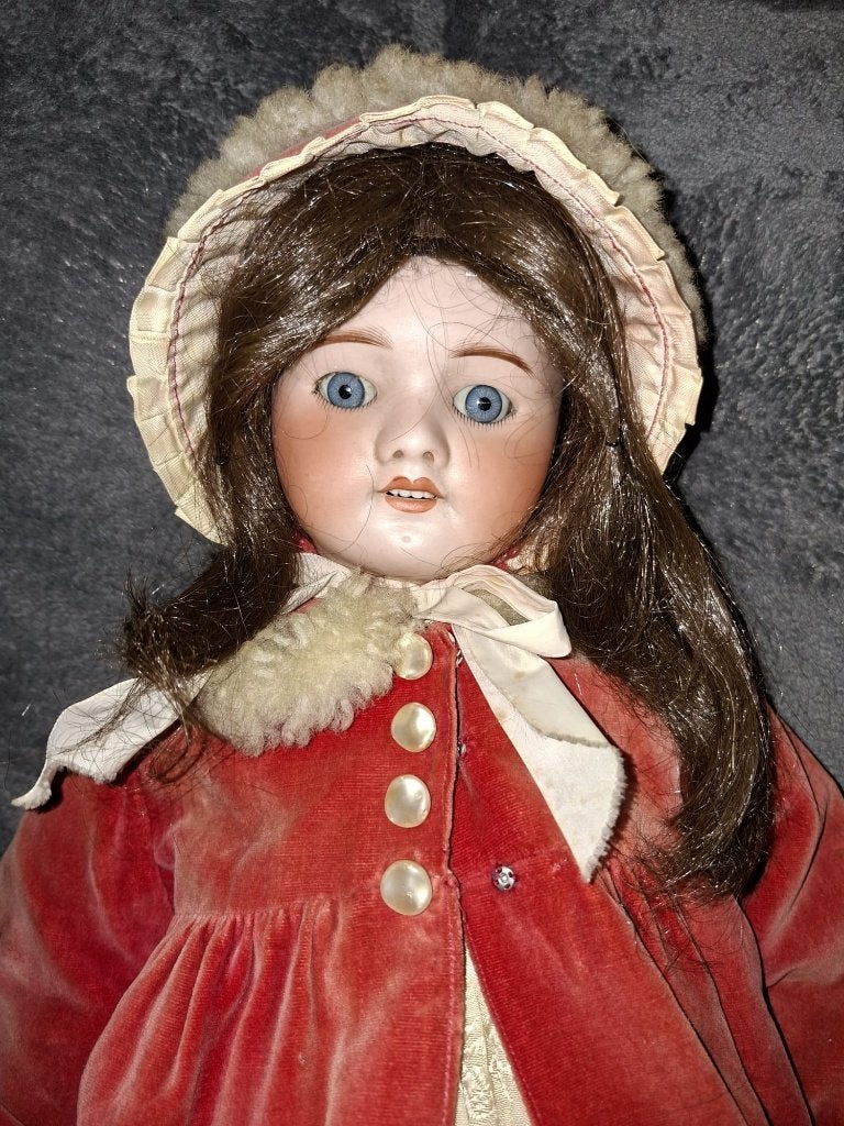 oude porseleinen pop, begin 1900, Ophalen of Verzenden