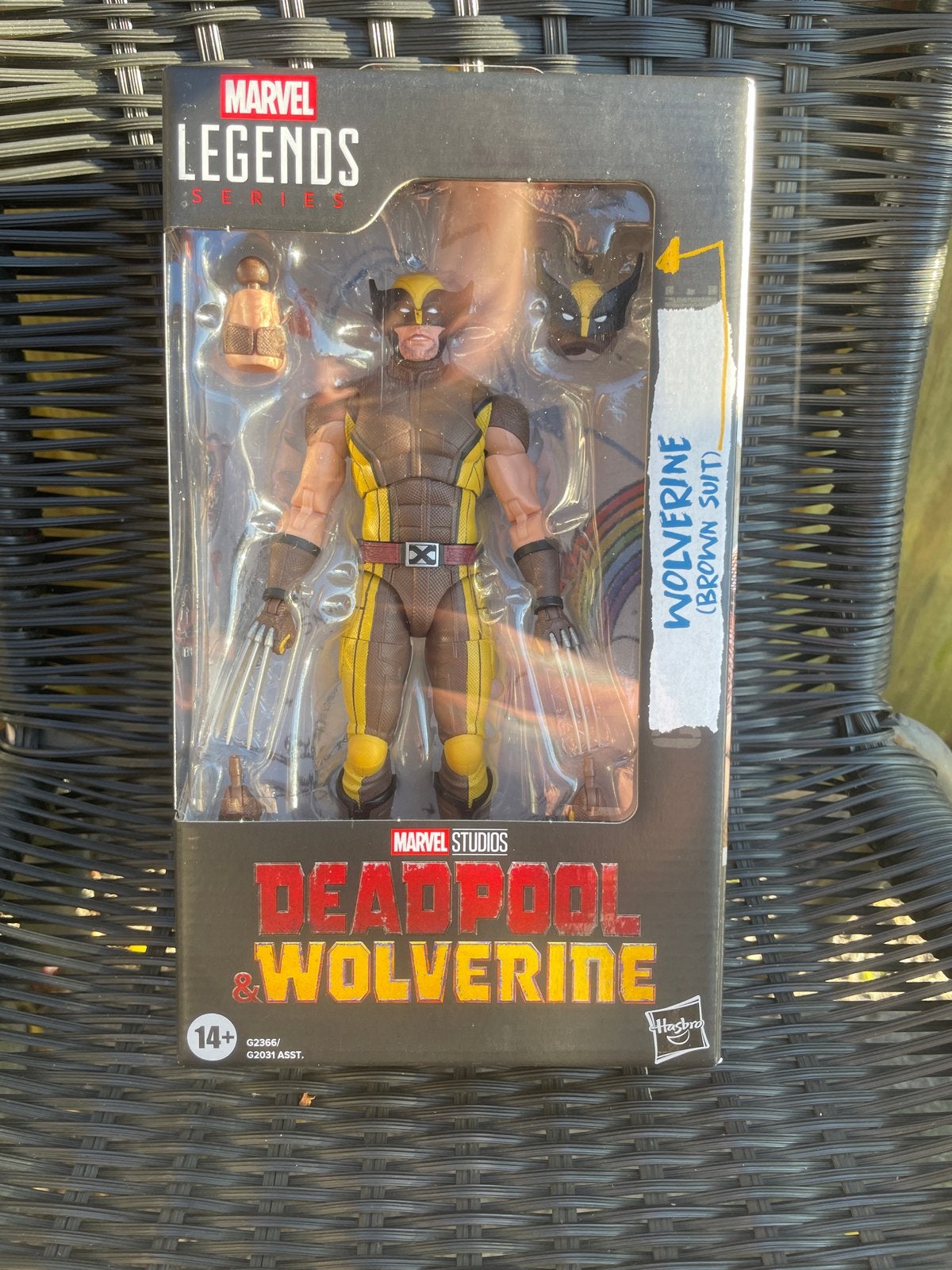 Marvel Legends Wolverine (Brown Suit) Deadpool & Wolverine, Ophalen of Verzenden, Nieuw