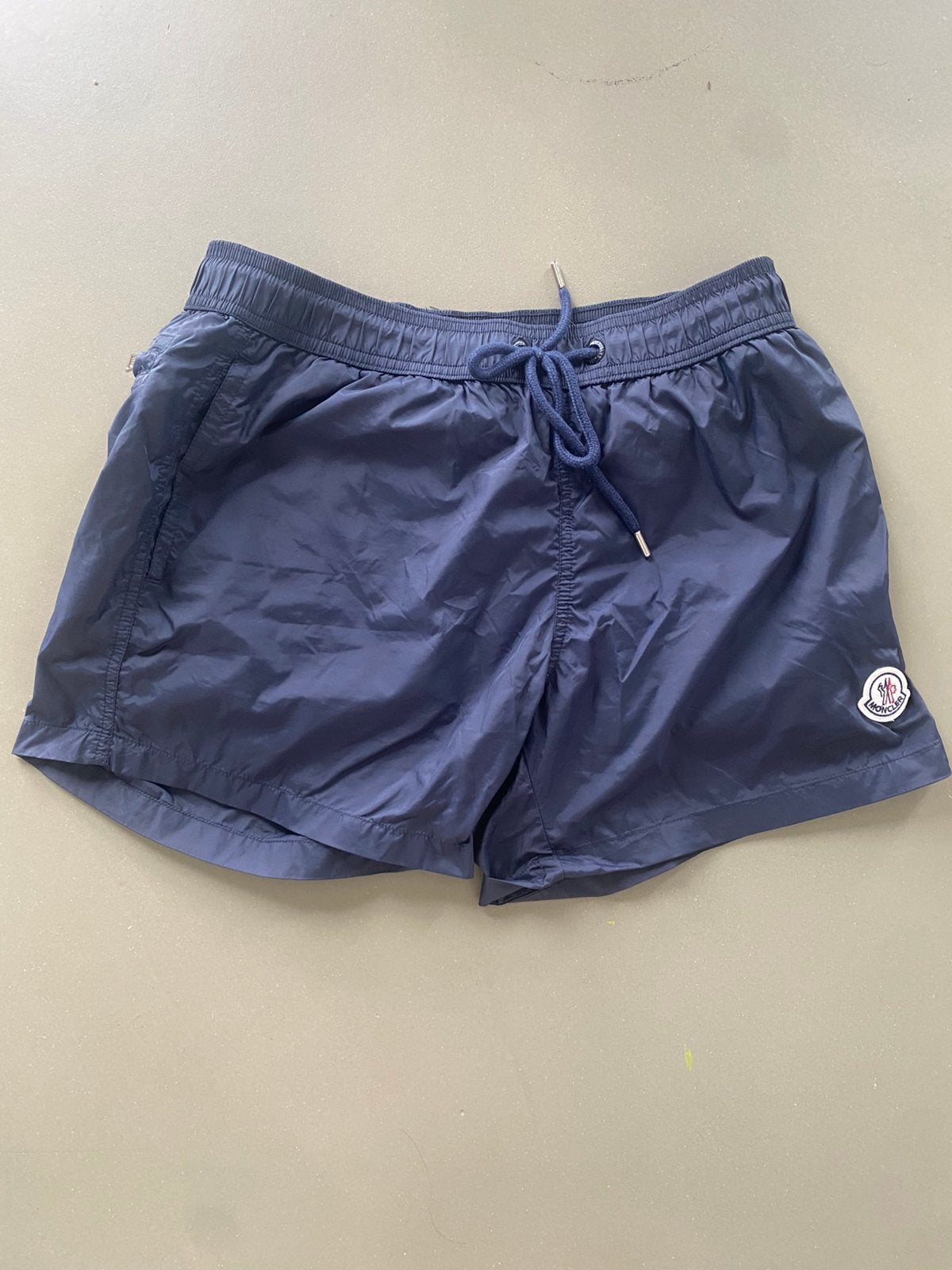 Moncler zwembroek | Navyblauw, Kleding | Heren, Verzenden, Maat 48/50 (M), Blauw, Zwemshort