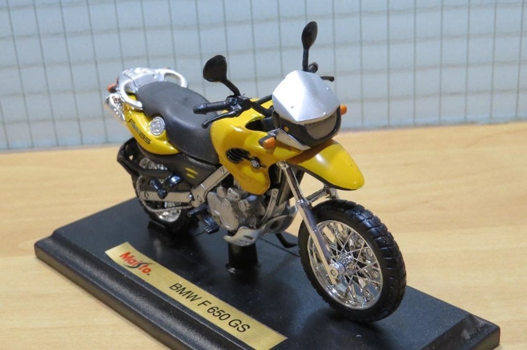 BMW F650GS 1:18 Maisto, Hobby en Vrije tijd, MayCheong, Maisto, Nieuw, Ophalen of Verzenden