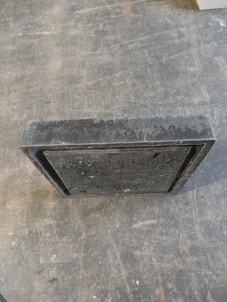 15 Antraciet Beton Paalmutsen 35x35 cm met Watergolf, Ophalen, Nieuw, Minder dan 180 cm, Overige typen