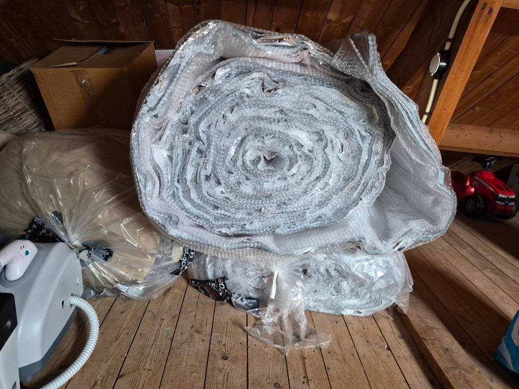 3 Nieuwe rollen Isobooster folie voor zolderisolatie, Doe-het-zelf en Verbouw, Isolatie en Afdichting, Overige materialen, 4 tot 8 cm