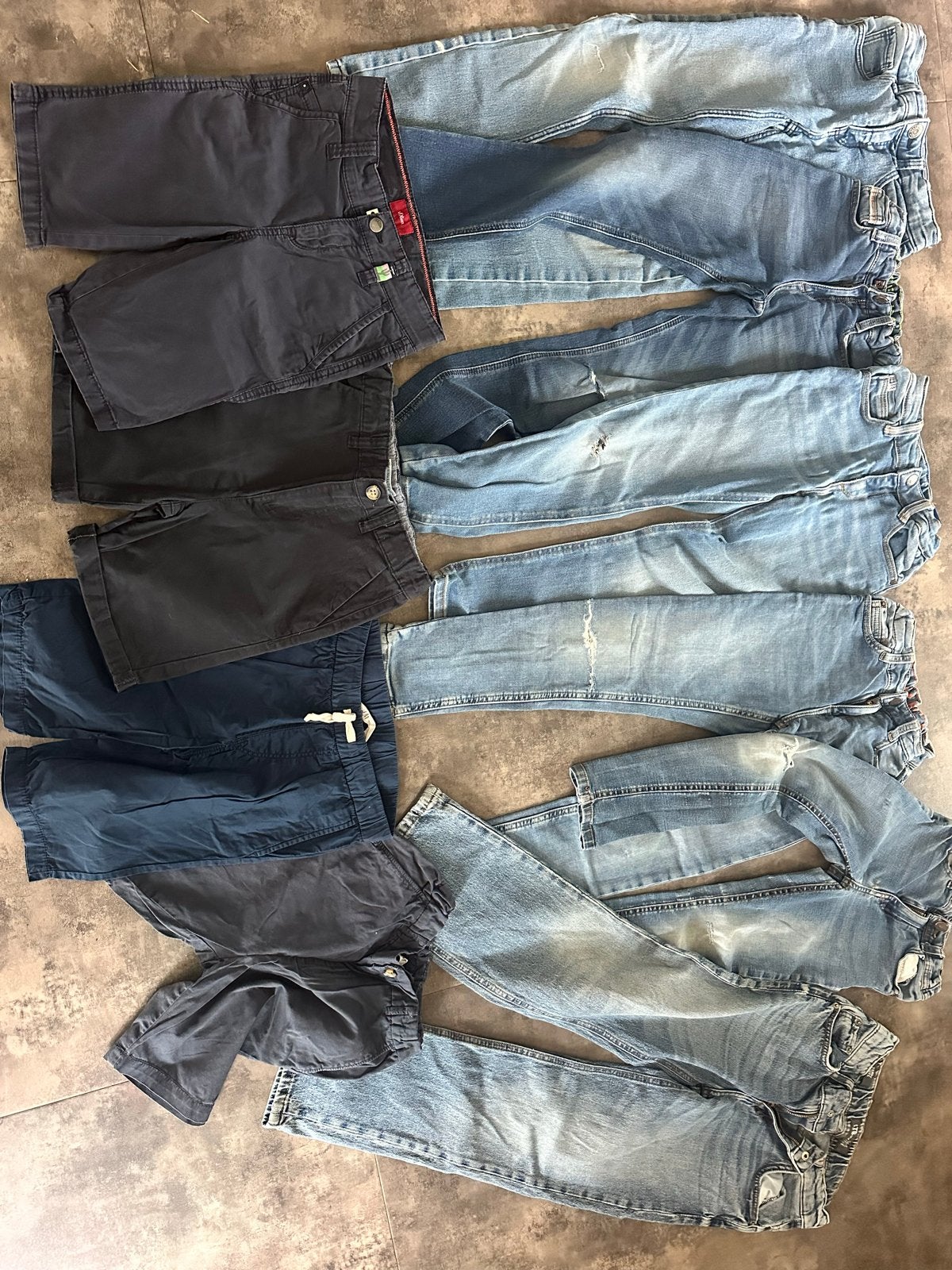 Jongensbroeken Maat 122/128 - Lang en Kort, Ophalen of Verzenden, Gebruikt, Jongen, Broek