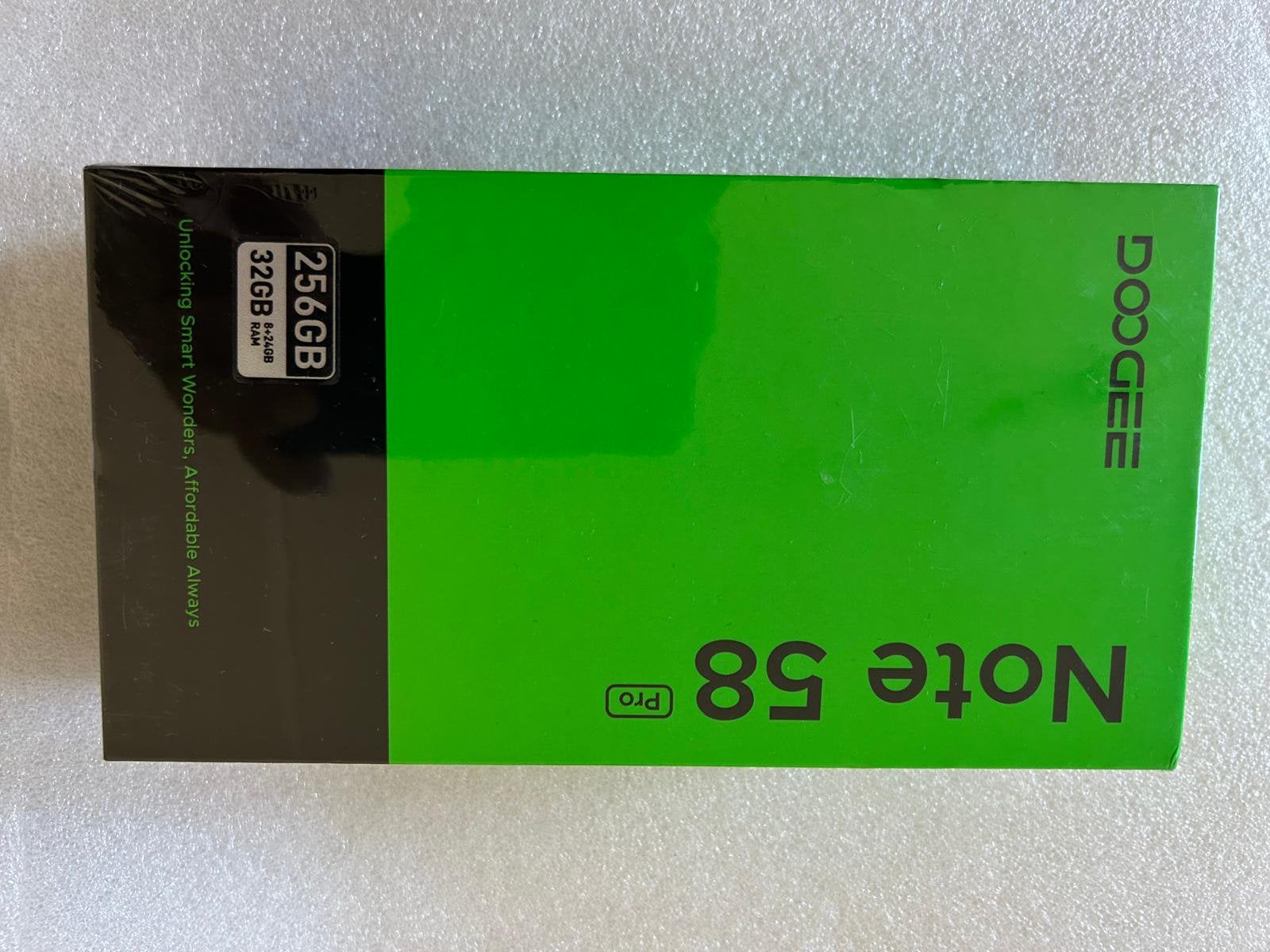 DOOGEE Note58 Pro 4G - 32GB RAM + 256GB ROM - Goud, Ophalen, Overige modellen, Nieuw, Zonder simlock