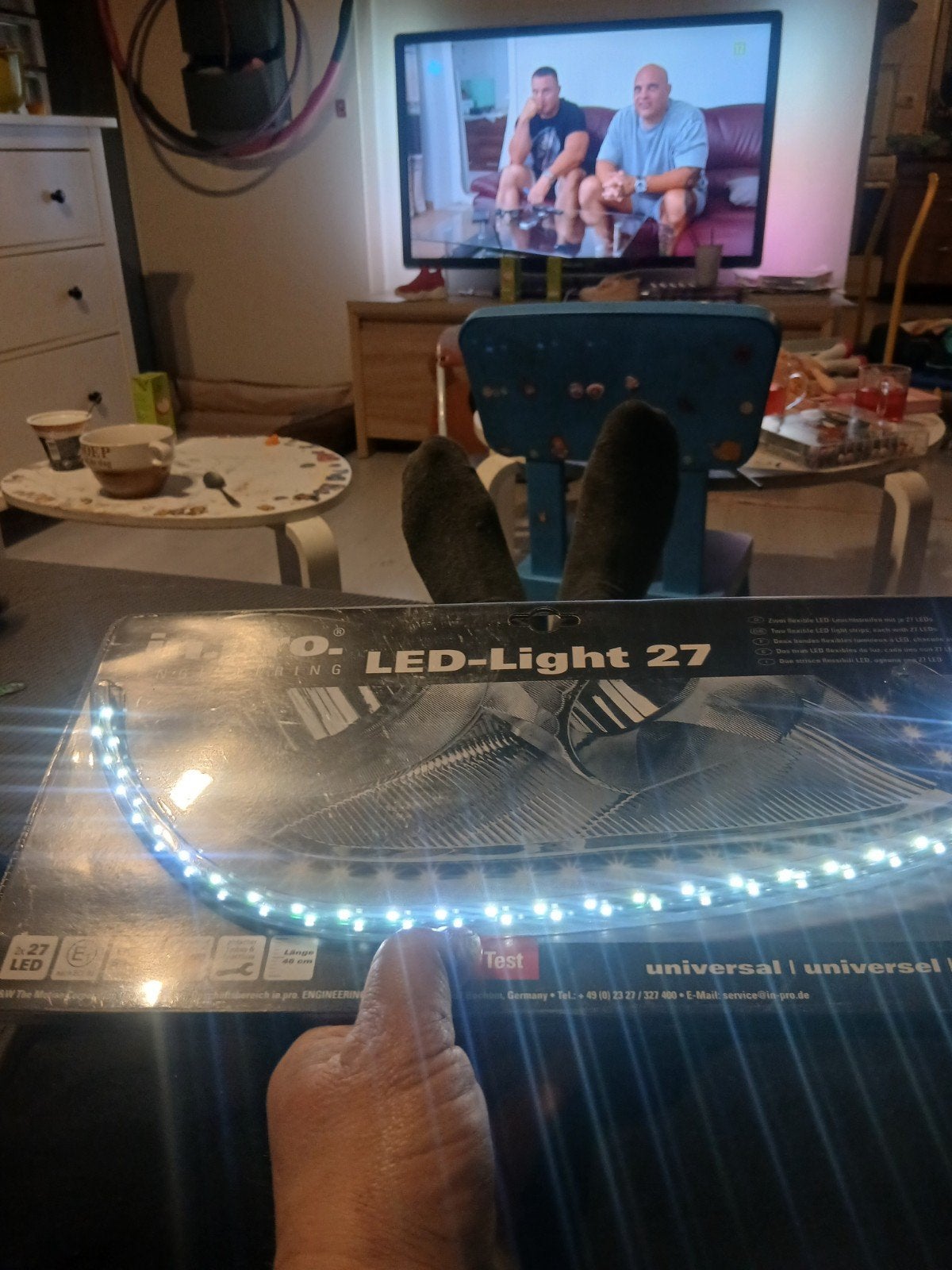 In.pro. Engineering LED-dagrijverlichting 27 universeel, Auto-onderdelen, Ophalen of Verzenden, Nieuw, Universele onderdelen