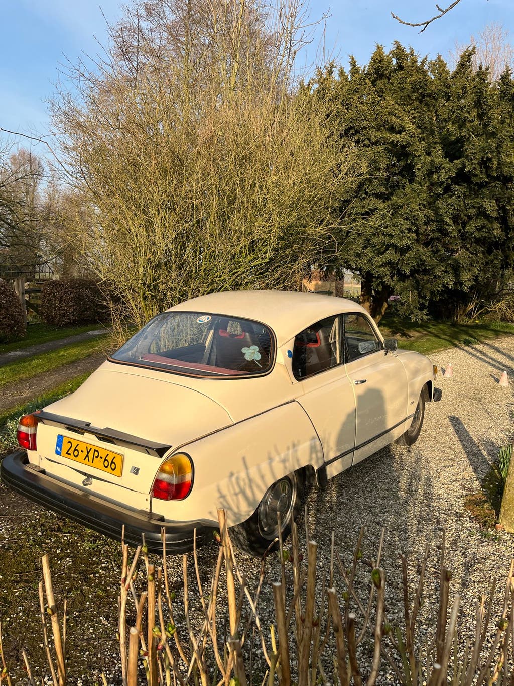 Saab 96 1.5 L 1978 Wit, foto 4