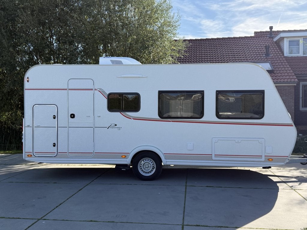 Bürstner Premio Life 490TK (1064320), Caravans en Kamperen, Particulier, Bürstner, Dwars-stapelbed, 5 tot 6 meter