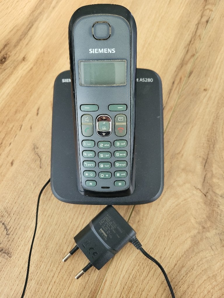 Siemens Gigaset AS280 Vaste Huistelefoon (DECT), Ophalen of Verzenden, Gebruikt, 1 handset