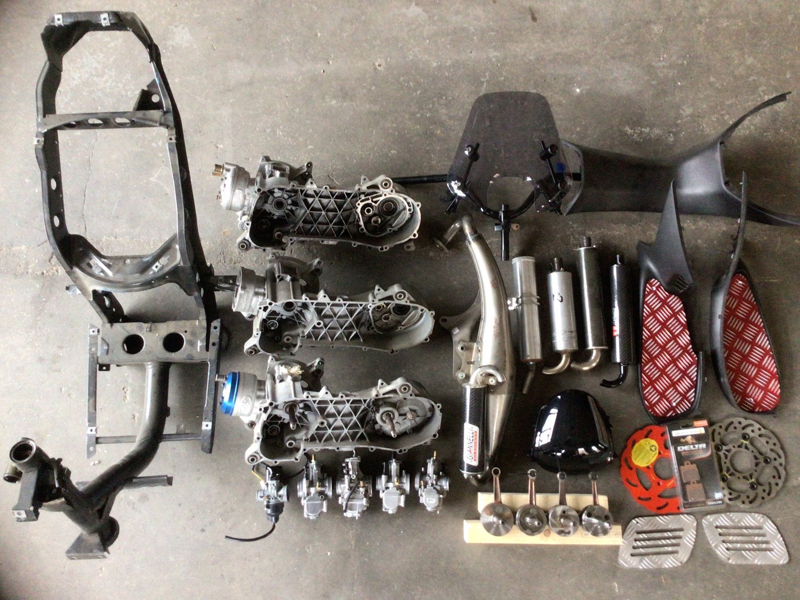 Gilera runner en piaggio zip onderdelen, Ophalen