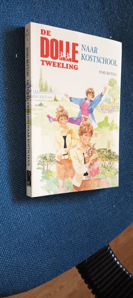Blyton, Enid  / De Dolle Tweeling naar Kostschool, Boeken, Ophalen of Verzenden, Gelezen, Blyton, Enid, Fictie