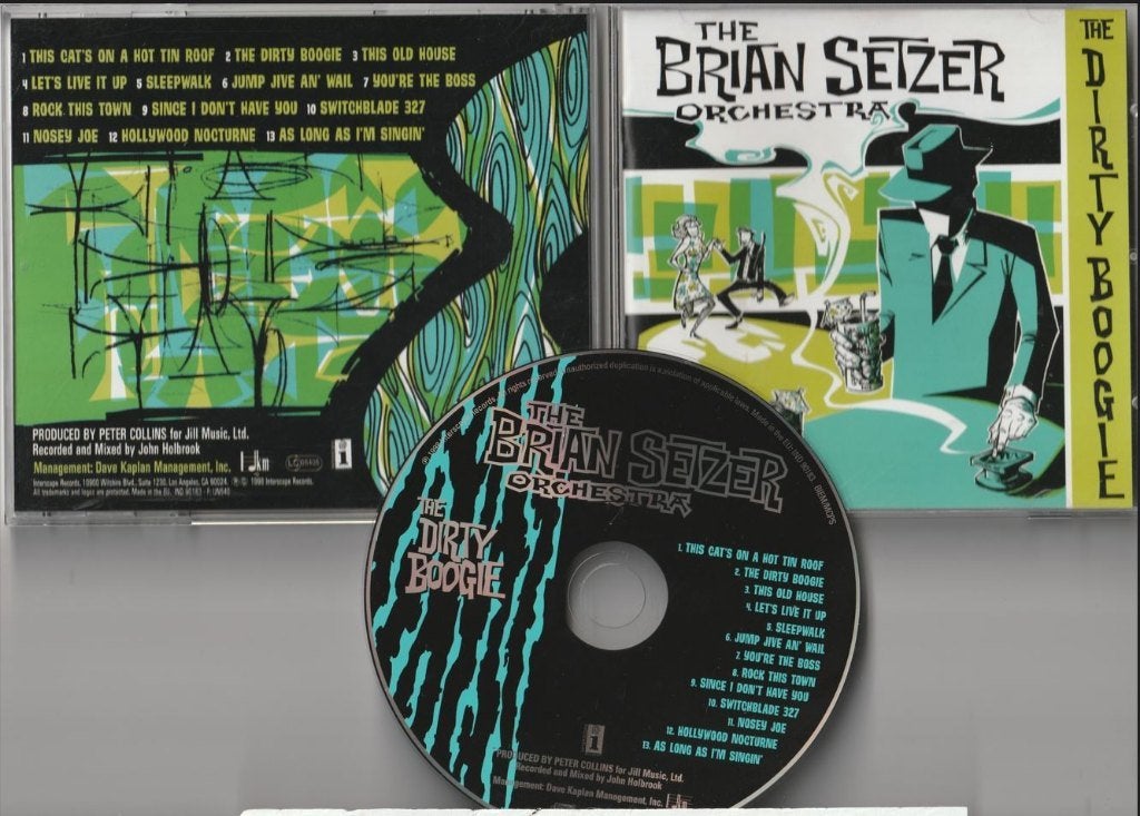 The Brian Setzer Orchestra - The Dirty Boogie, Cd's en Dvd's, Ophalen of Verzenden, Zo goed als nieuw, Rock-'n-Roll