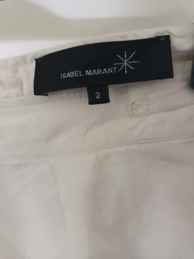 Isabel Marant witte korte broek, Kleding | Dames, Broeken en Pantalons, Isabel Marant, Kort, Wit, Ophalen of Verzenden